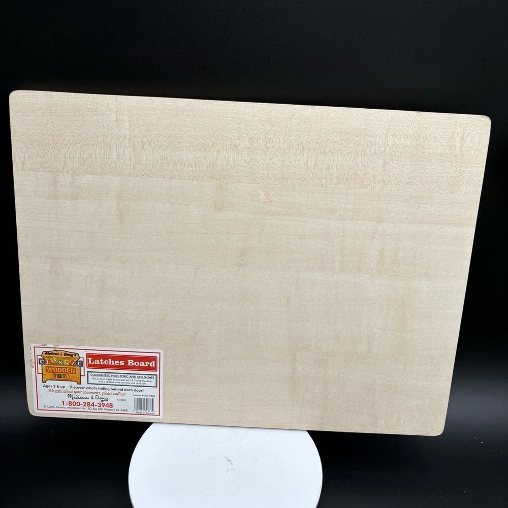 Vintage Rare Melissa And Doug Light Camera Interaction Doors‎ Puzzle Toy